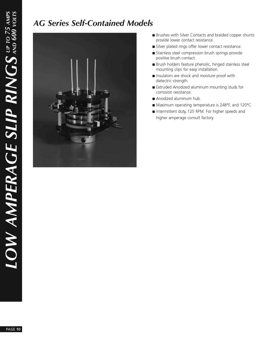  Products: Slip Rings